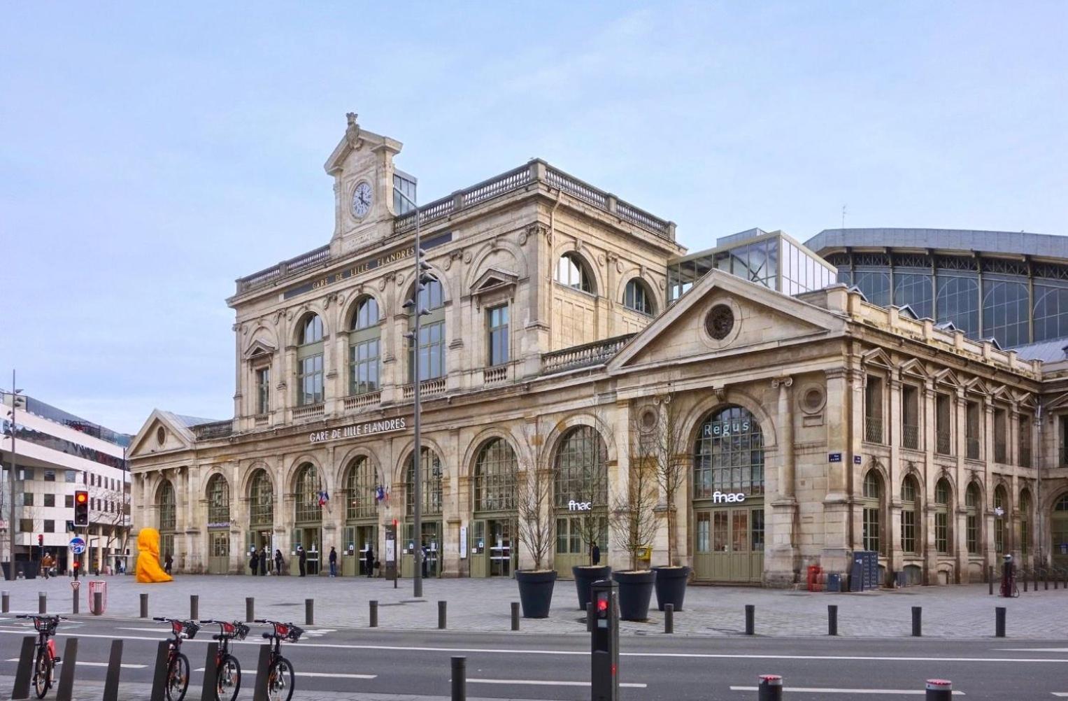 Lille Gares Studio Avec Parking Securise Buitenkant foto