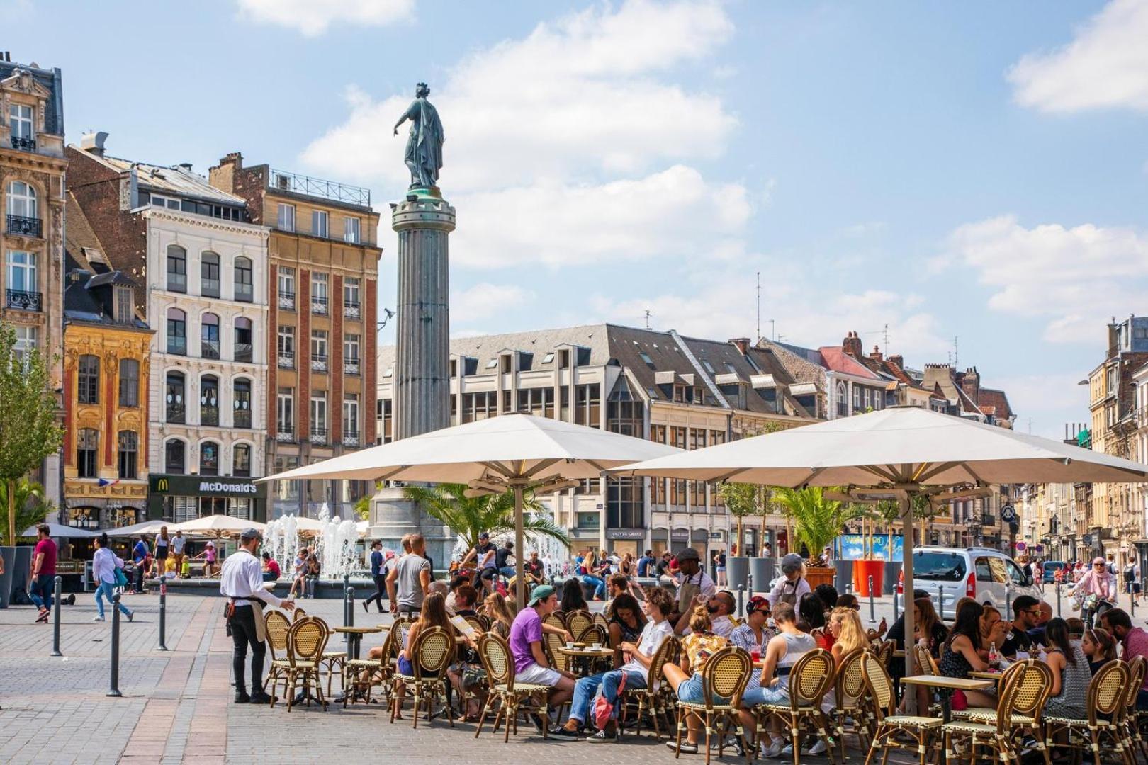 Lille Gares Studio Avec Parking Securise Buitenkant foto